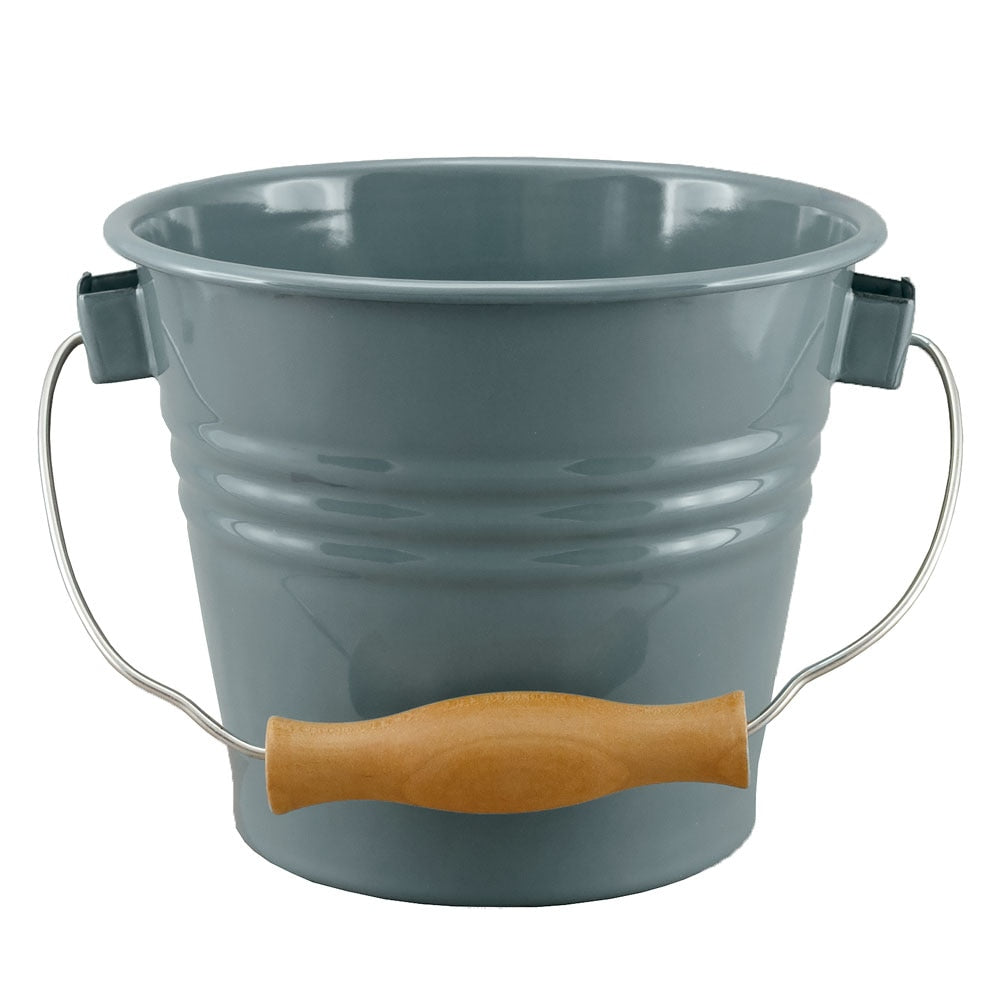 Falcon Enamel Bucket 16cm (2L) - Grey