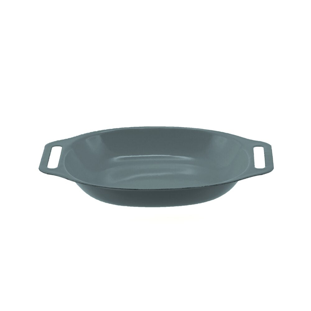 Falcon Enamel Au Gratin 22.5cm - Grey