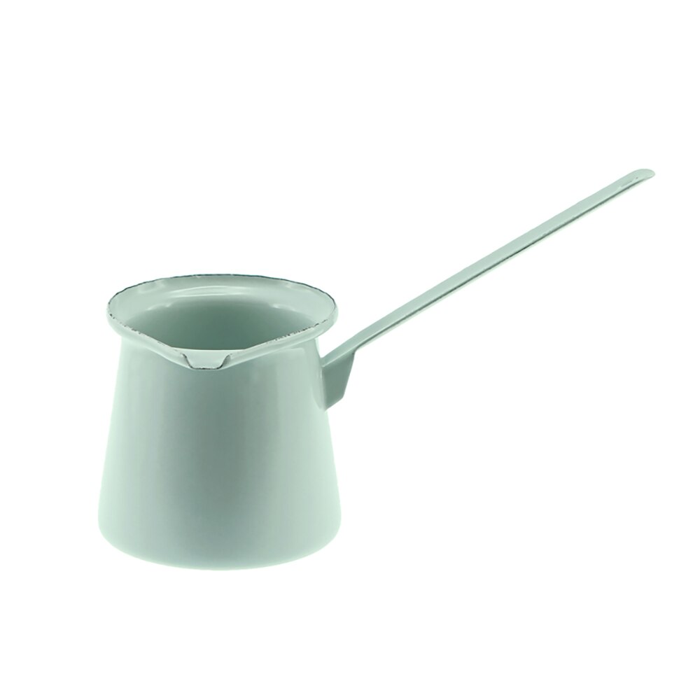 Falcon Enamel Butter Melter 9cm (350ml) - Duck Egg Blue with Grey Rim