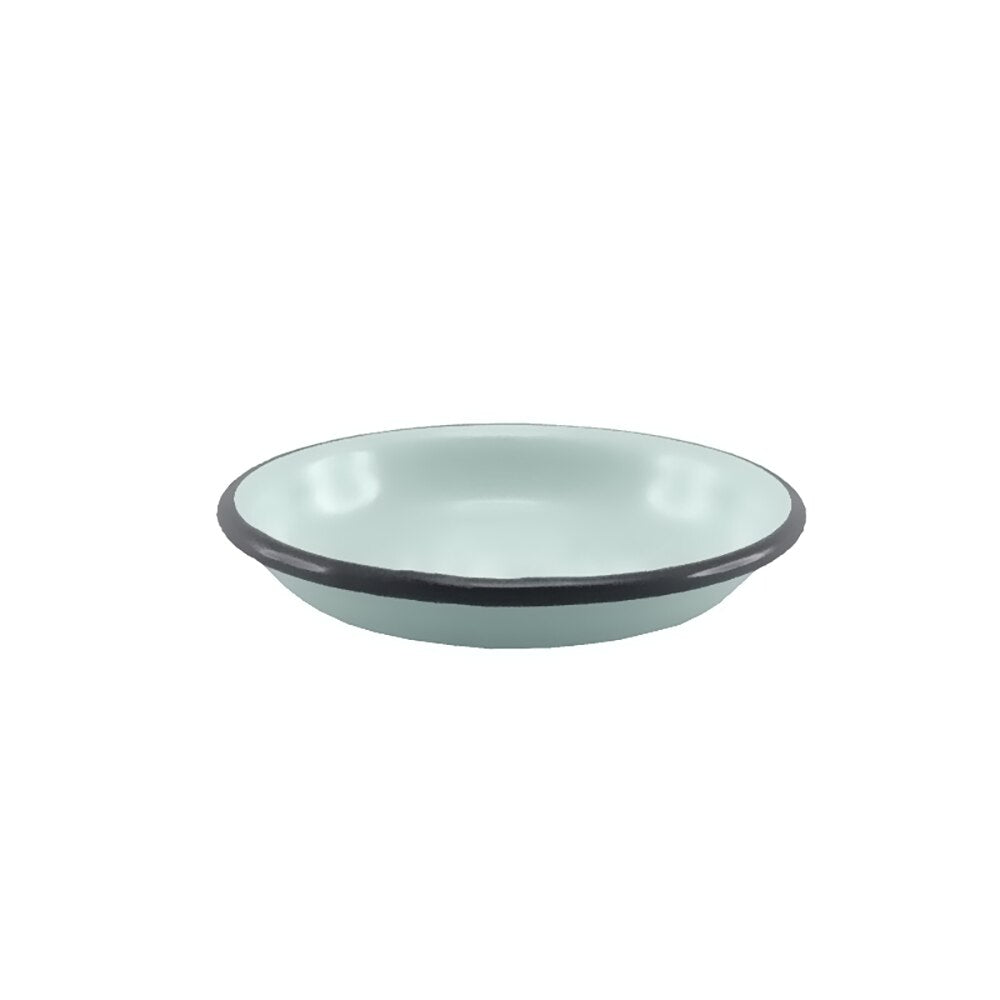Falcon Enamel Dipping Tray 10cm - Duck Egg Blue with Grey Rim
