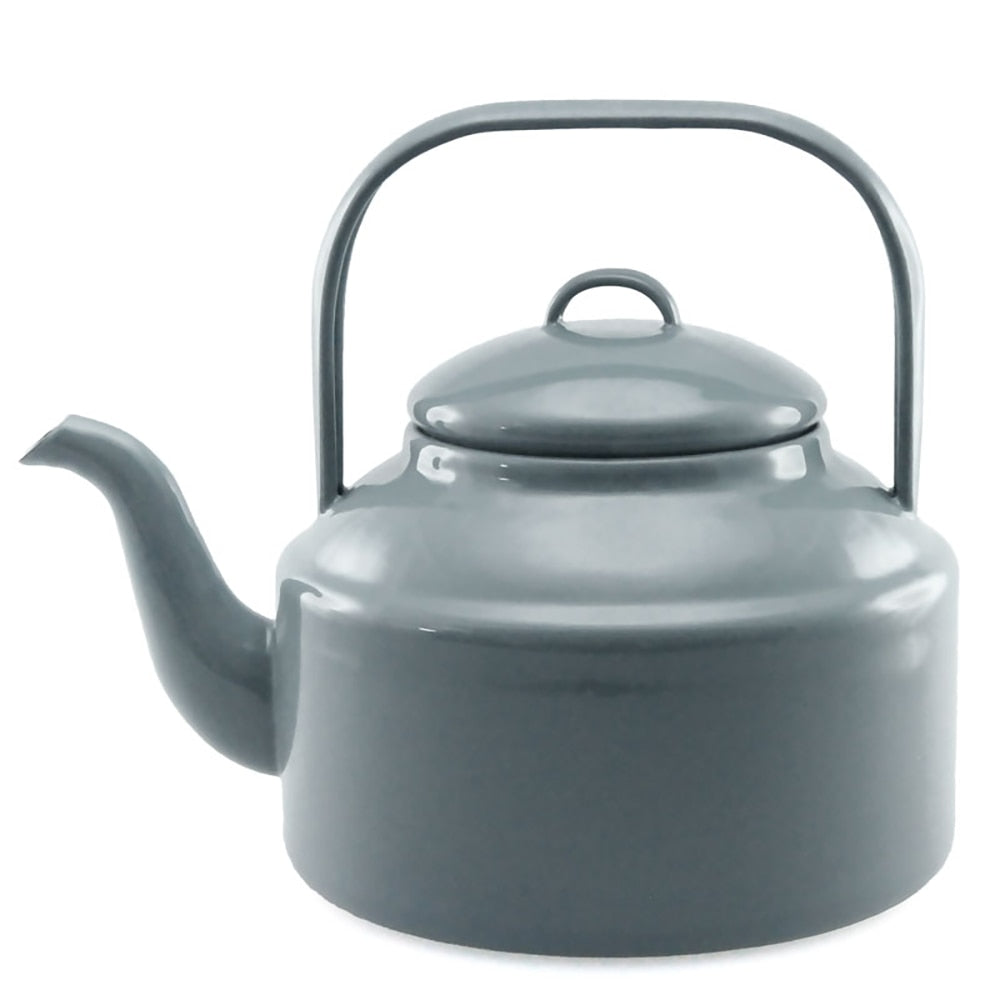 Falcon Enamel Tea Kettle 18cm (2L) - Grey