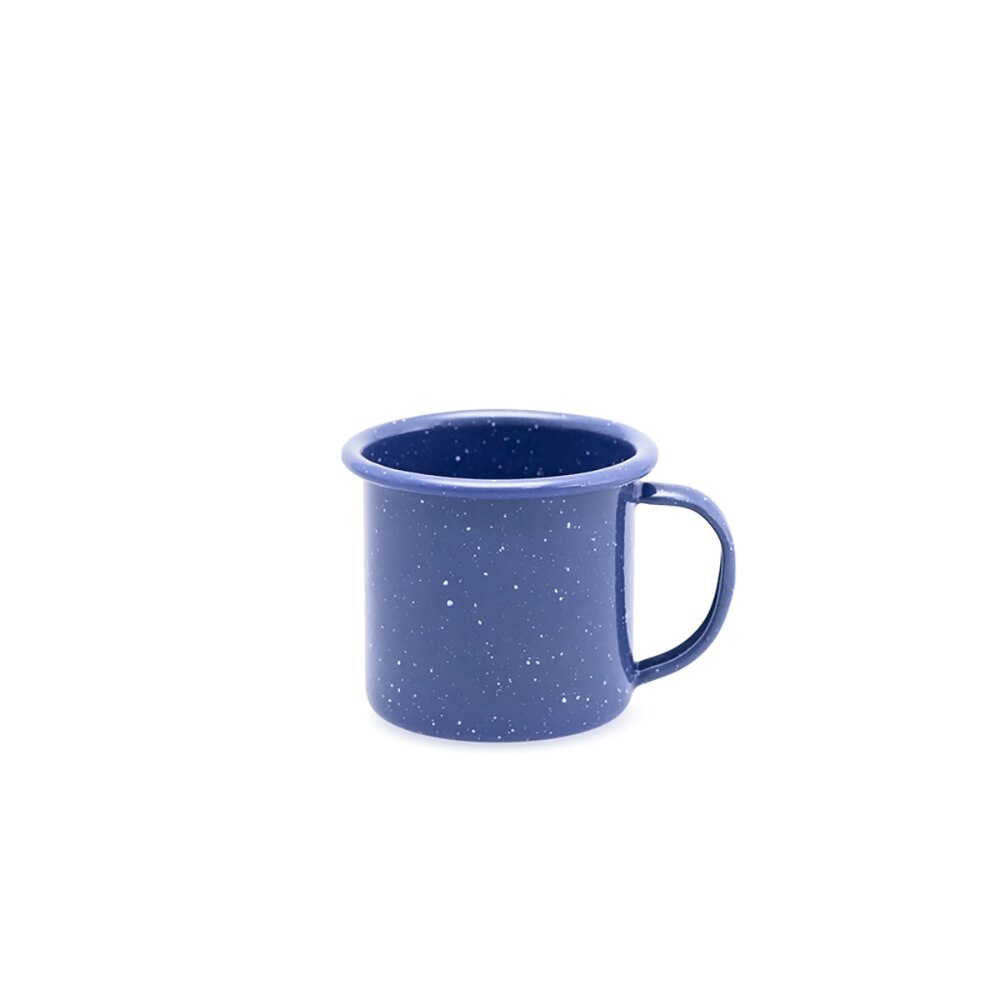 Falcon Enamel Espresso Mug 6cm (125ml) - Blue with White Speckle