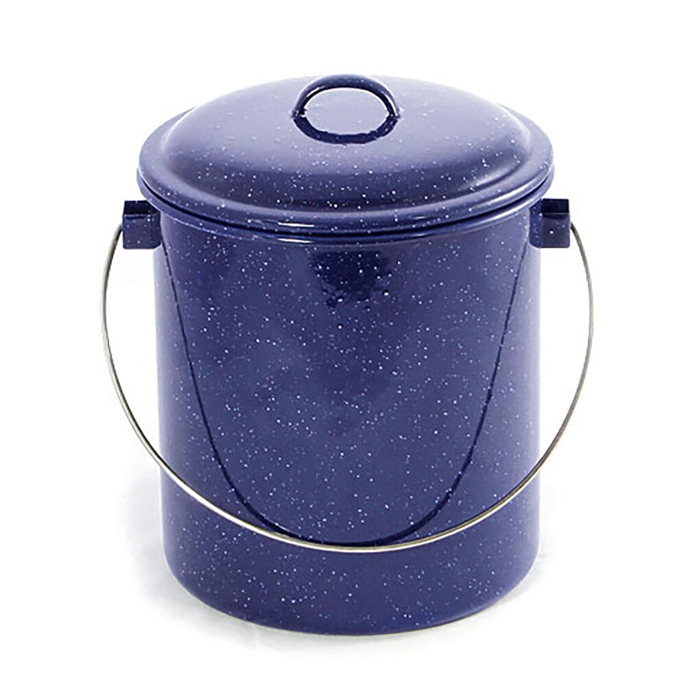 Falcon Enamel Billy/Rice Cooker 16cm (3L) - Blue with White Speckle