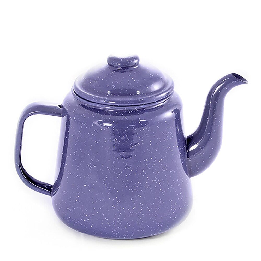 Falcon Enamel Teapot 14cm (1.5L) - Blue with White Speckle