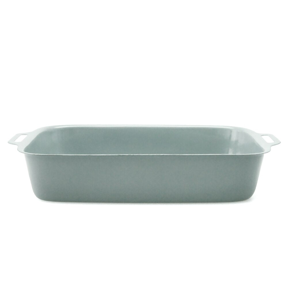 Falcon Enamel Lasagne Pan 38cm - Duck Egg Blue