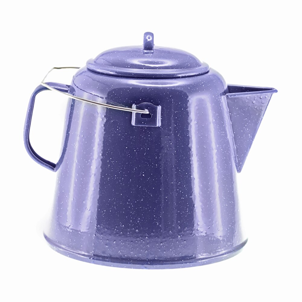 Falcon Enamel Jumbo Kettle 22cm (4.5L) - Blue with White Speckle