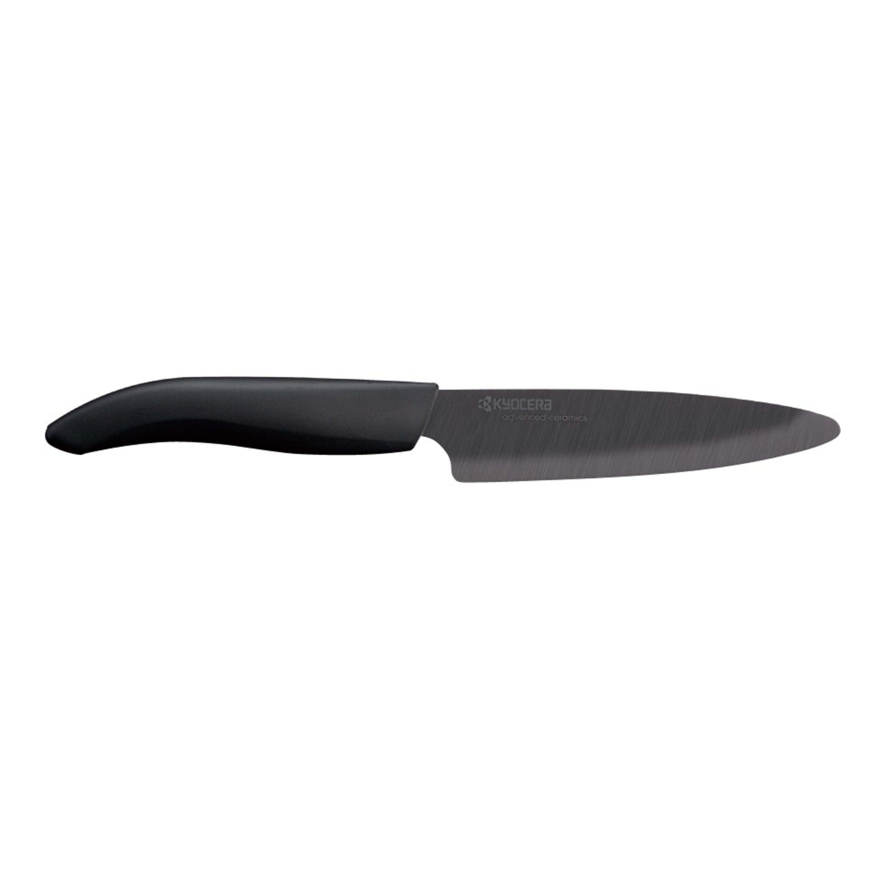 Kyocera Ceramic Utility Knife - Black Blade 11.4cm