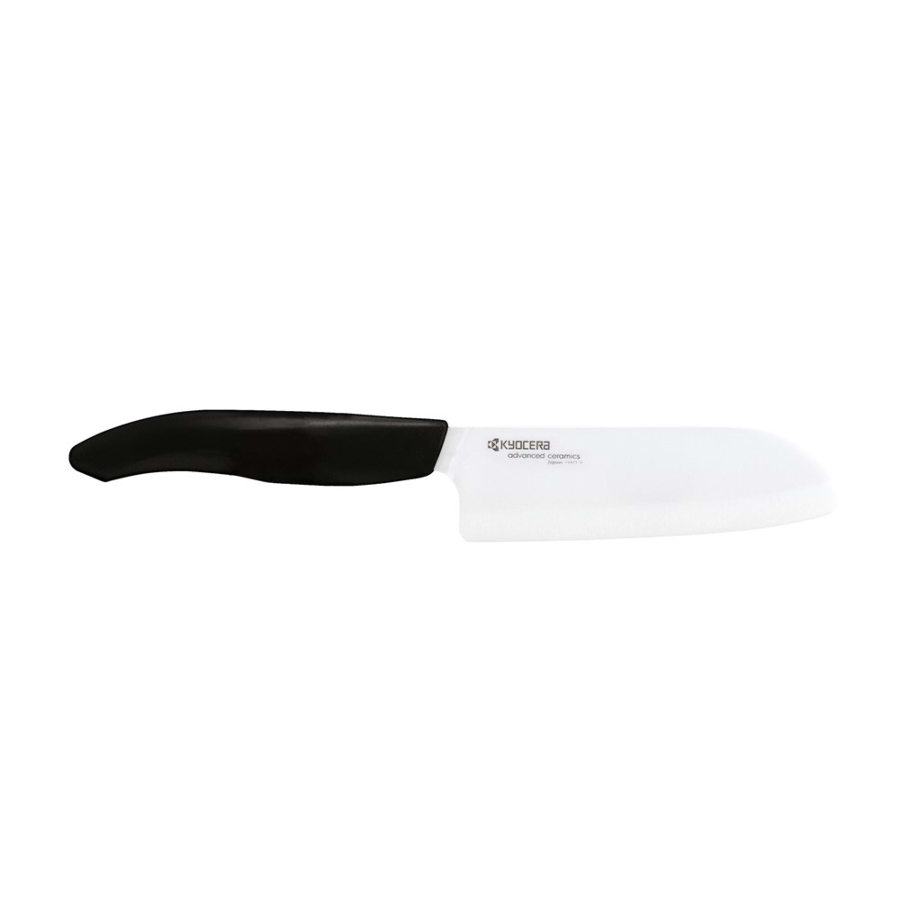 Kyocera Ceramic Medium Santoku Knife - White Blade 11.5cm