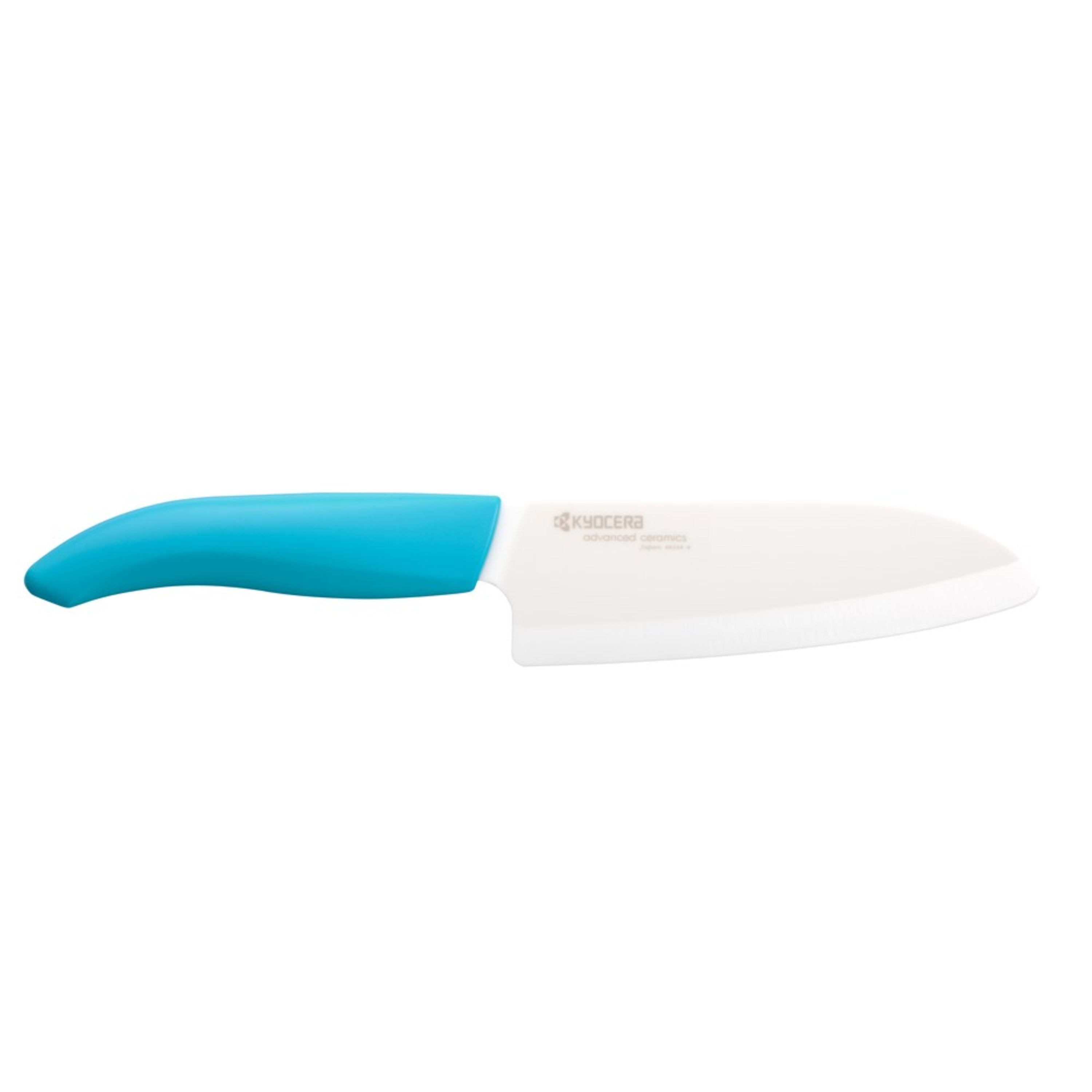 Kyocera Ceramic Santoku Knife - White Blade 14cm