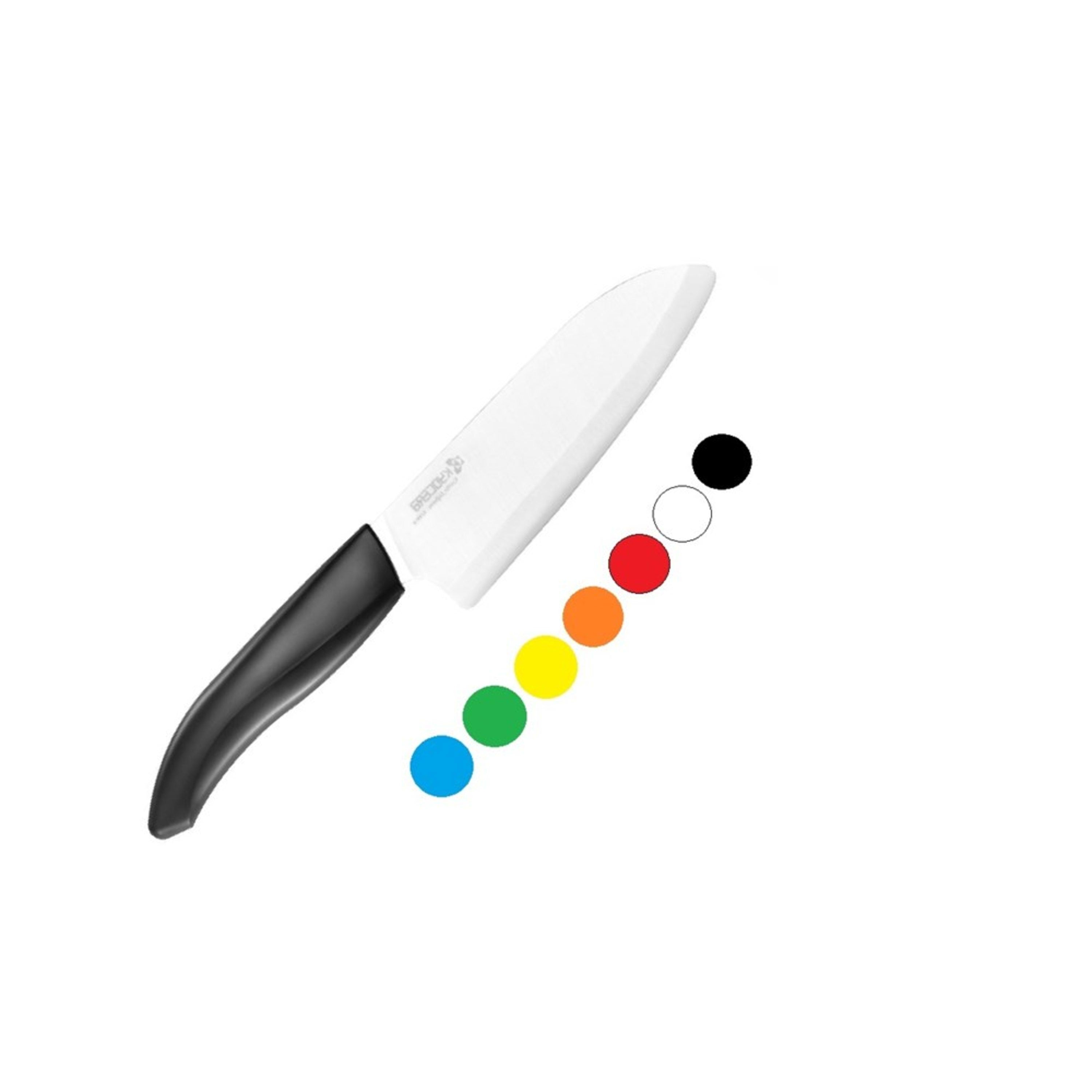 Kyocera Ceramic Santoku Knife - White Blade 14cm