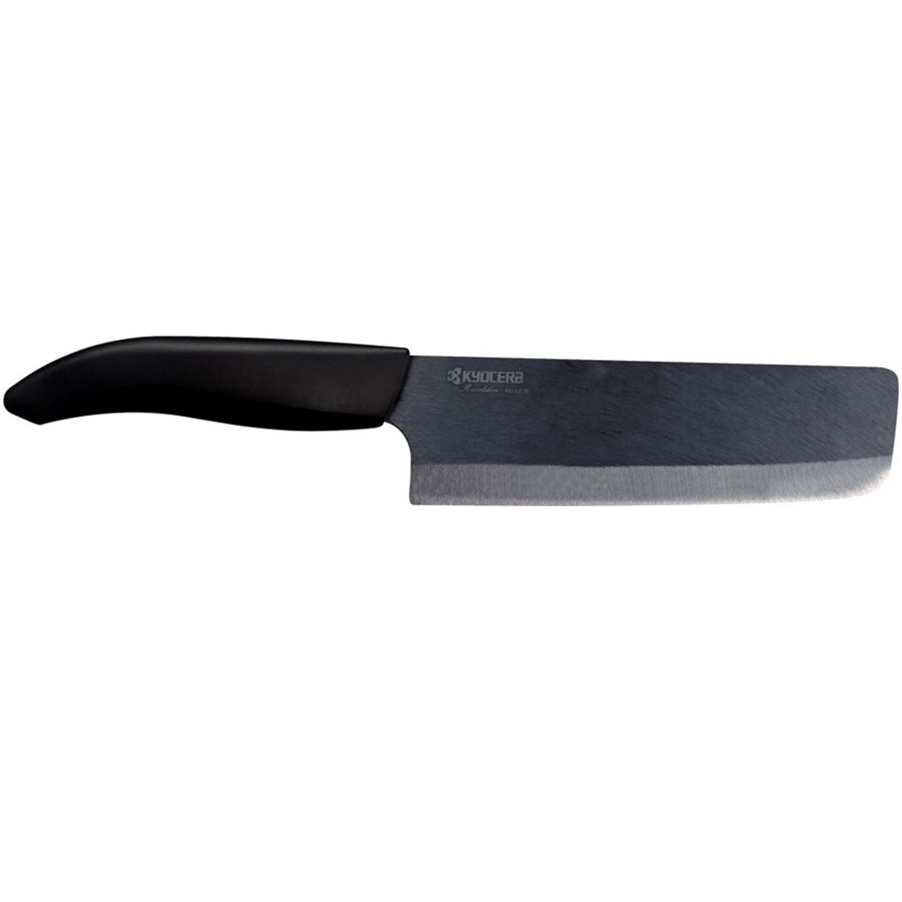 Kyocera Ceramic Nakiri Knife - Black Blade 15.2cm