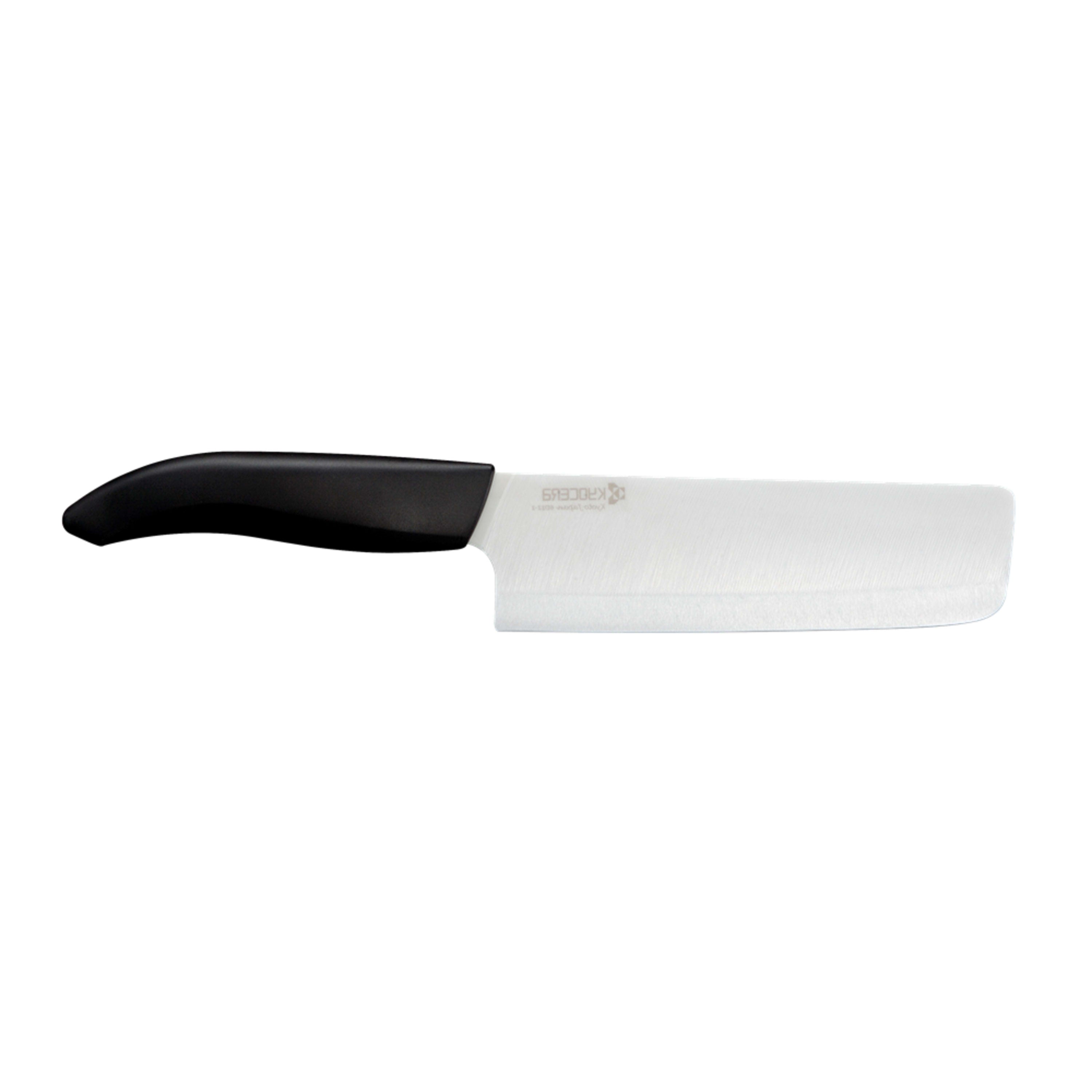 Kyocera Ceramic Nakiri Knife - White Blade 15.2cm