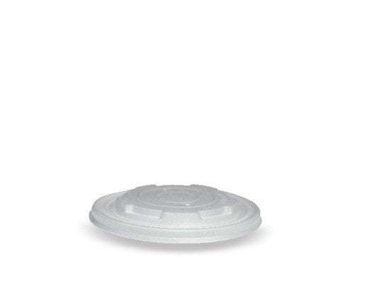 ecoware CPLA Flat Lid Fits 8oz Bowl with No Hole (Carton of 1000)