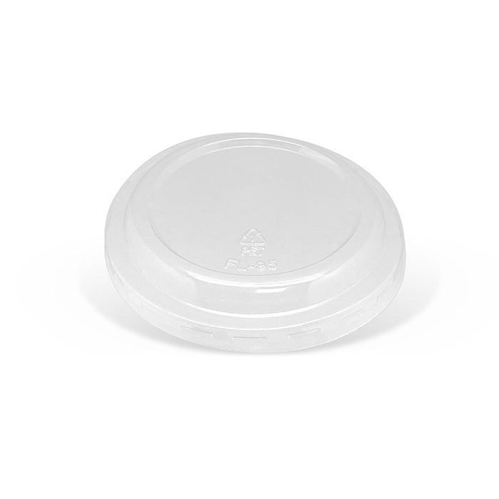 ecoware PET Flat Lid with No Hole (fits U Cups) (Carton of 1000)