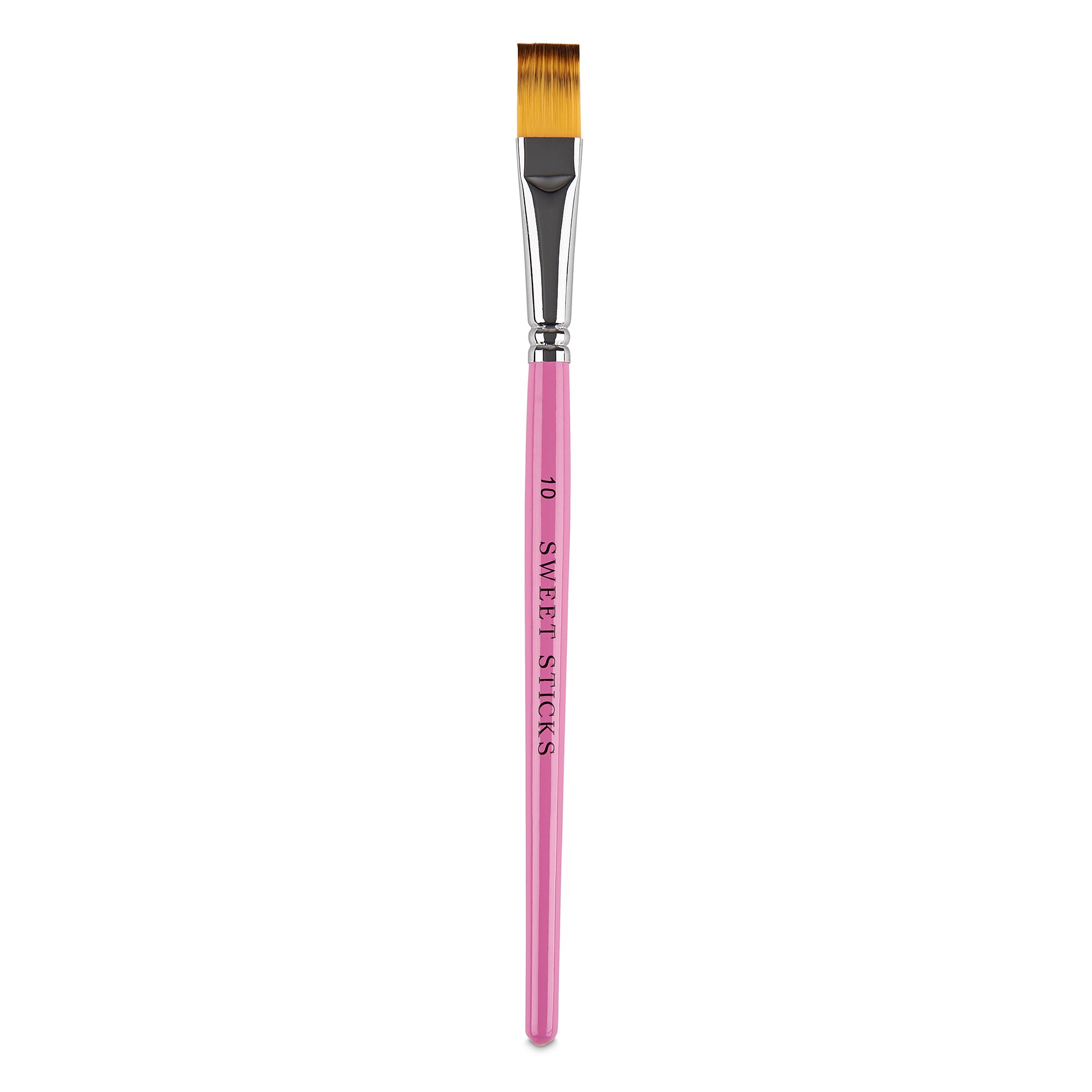 SWEET STICKS Flat Paint Brush No. 10