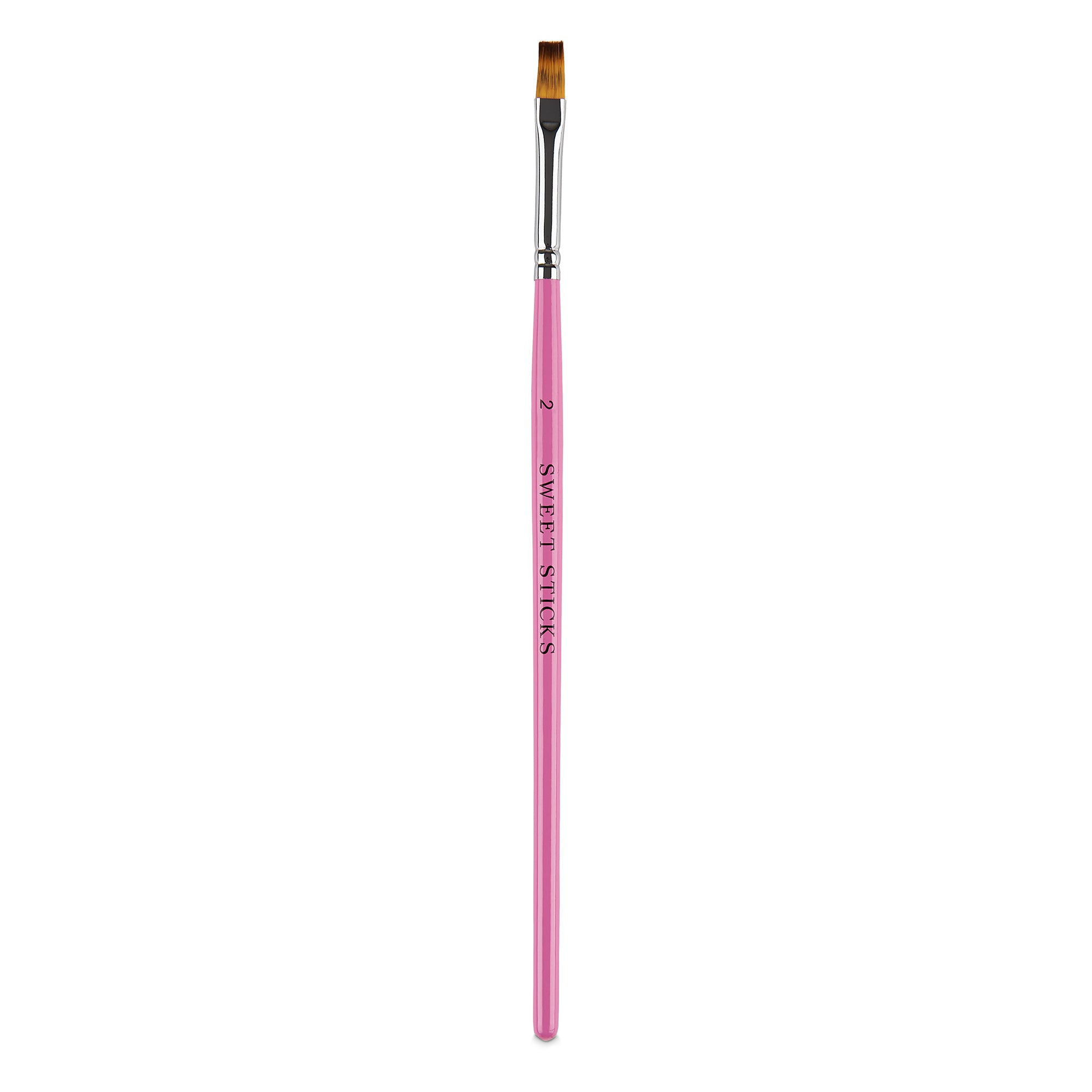 SWEET STICKS Flat Paint Brush No. 2