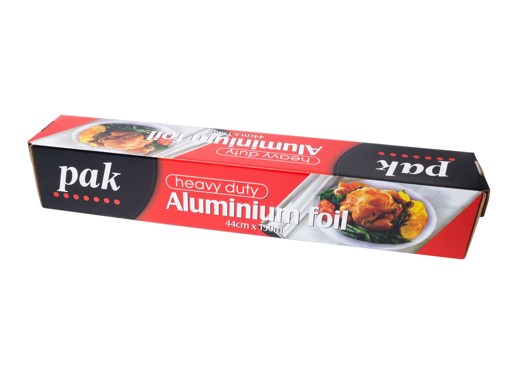 Pak Heavy Duty Aluminium Foil Roll (44cm x 150m)