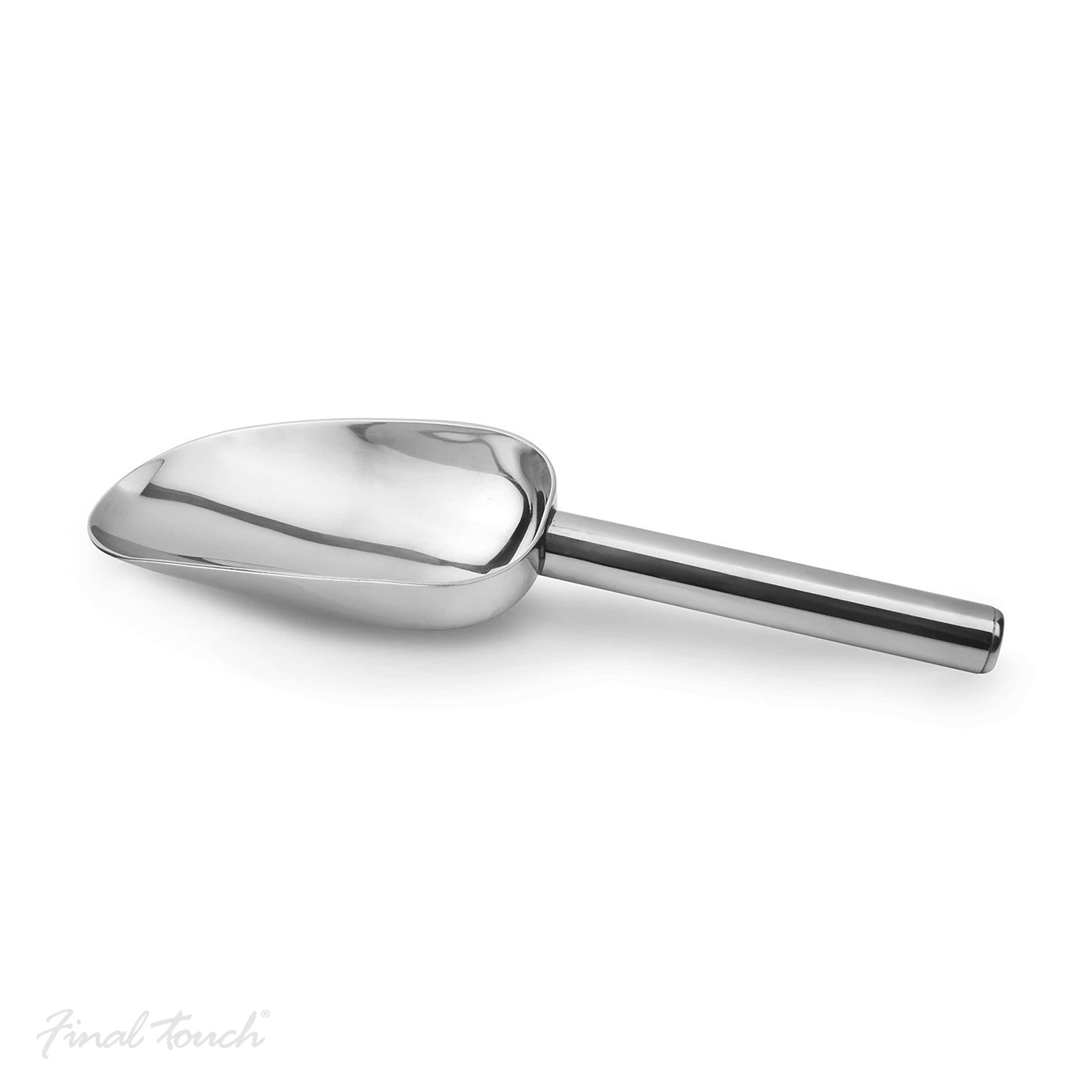 Final Touch Stainless Steel Ice Scoop