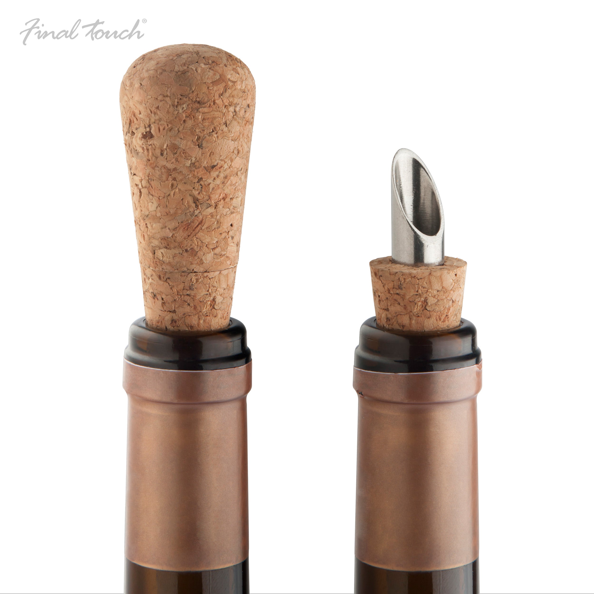 2-In-1 Cork & Pour – Set Of 2