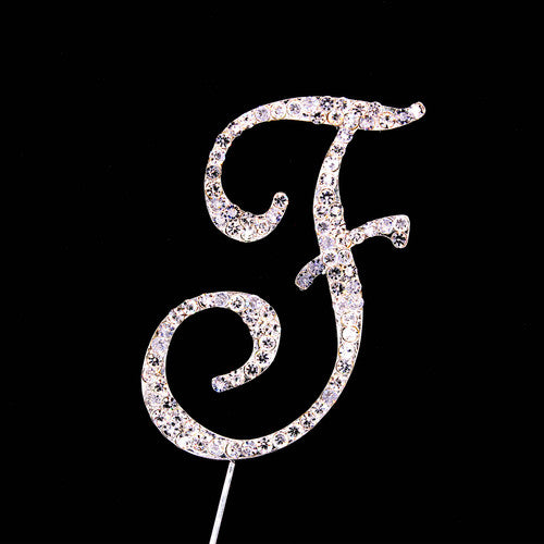 Bake Group Diamante Letter F 7cm
