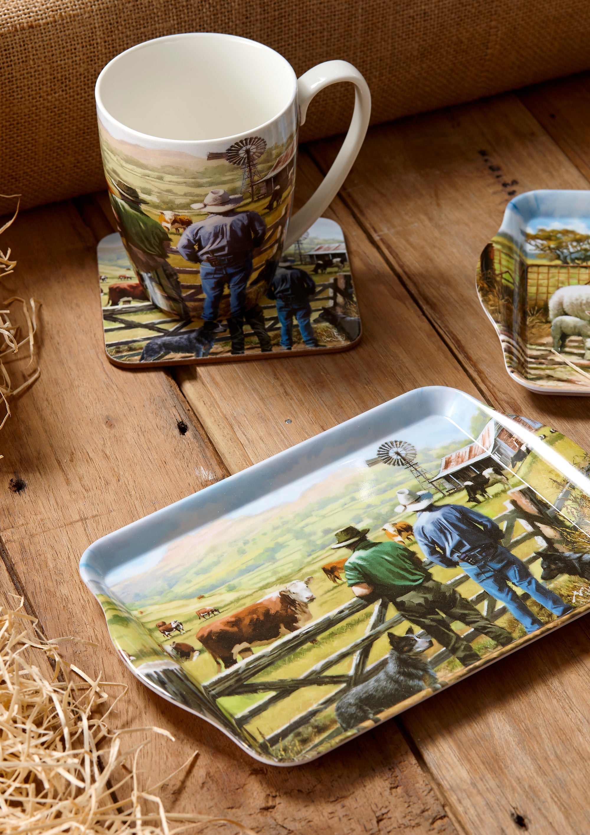 Ashdene A Farming Life Observing The Herd 2pk Scatter Tray