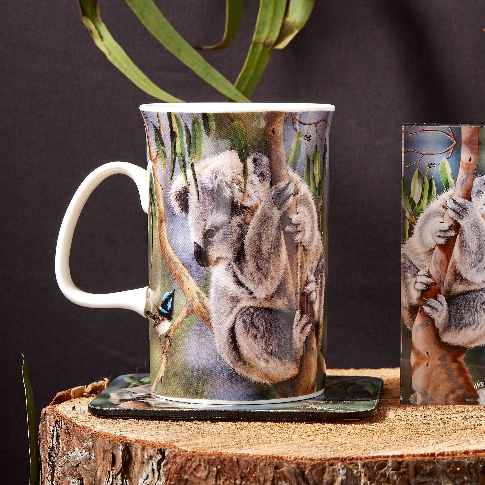 Ashdene Fauna of Aus Koala & Wren Can Mug