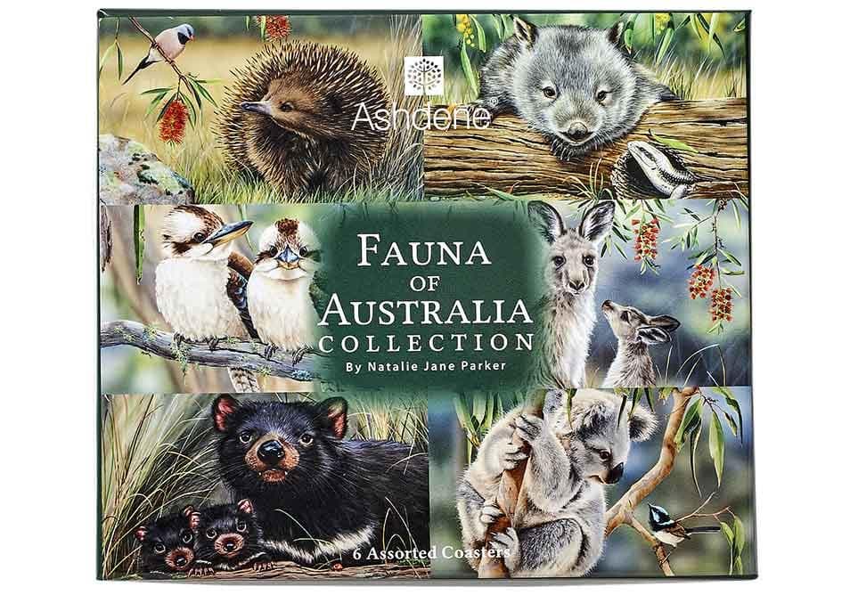 Ashdene Fauna of Aus 6pk Coaster
