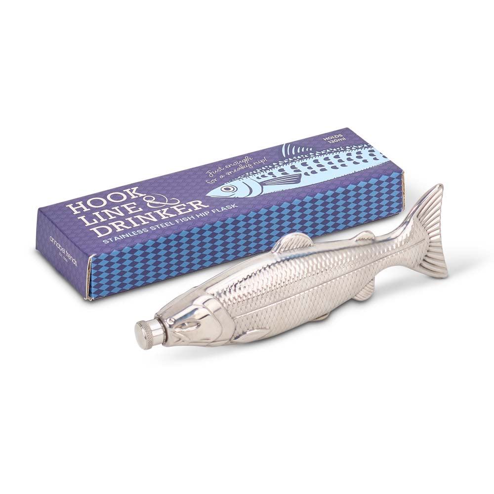 Annabel Trends Fish Hip Flask 130ml