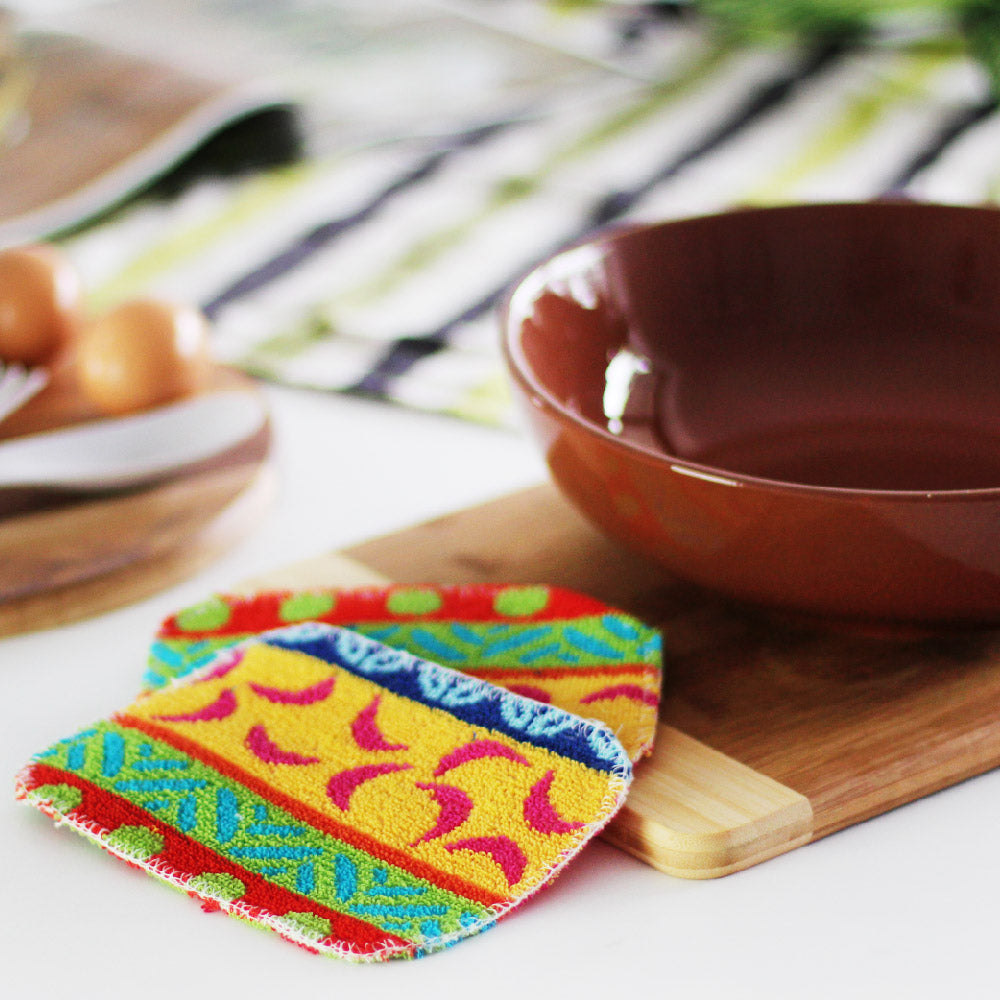 White Magic Scrubtastic Flat Pot Scrubber