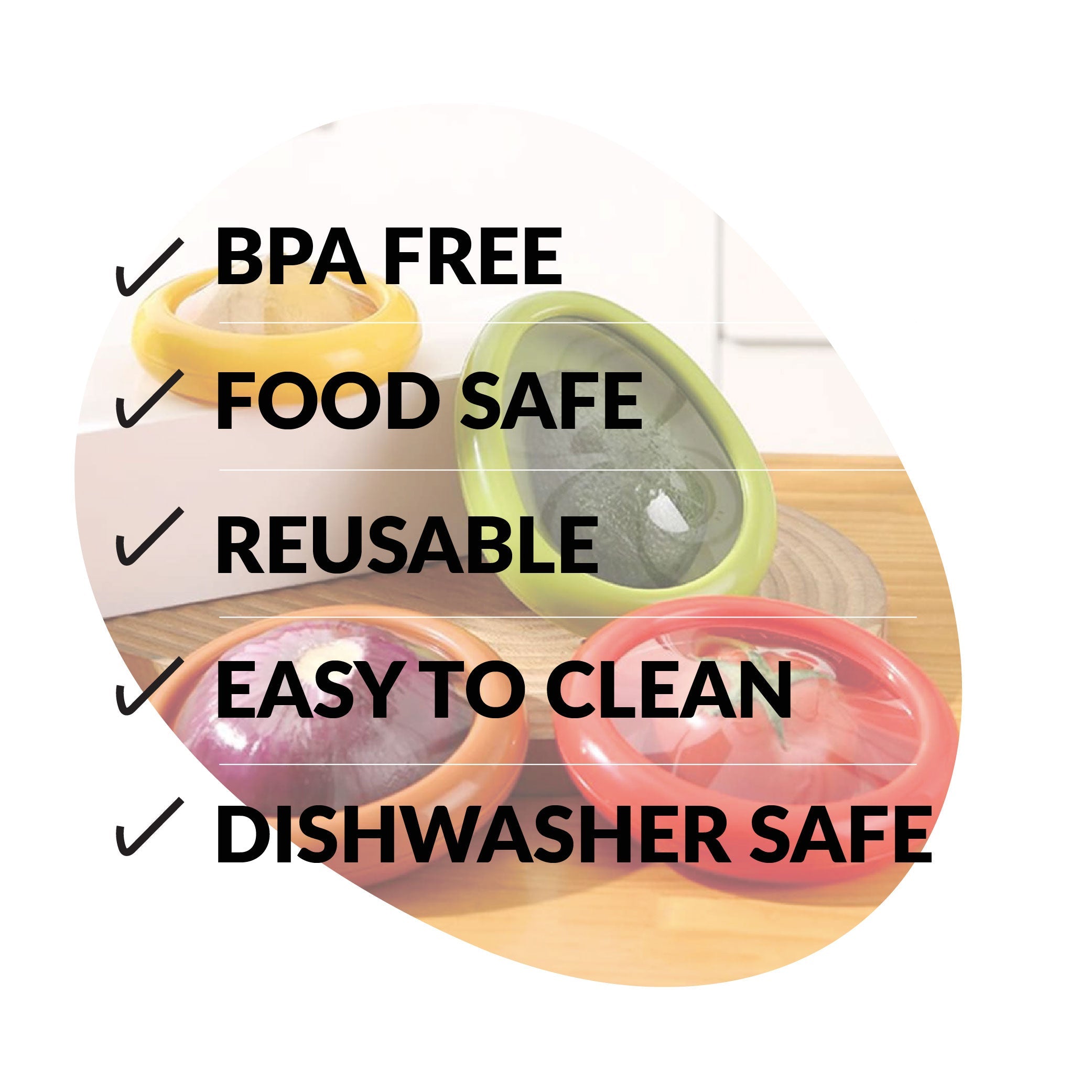 White Magic Flexi Food Keeper Set of 4