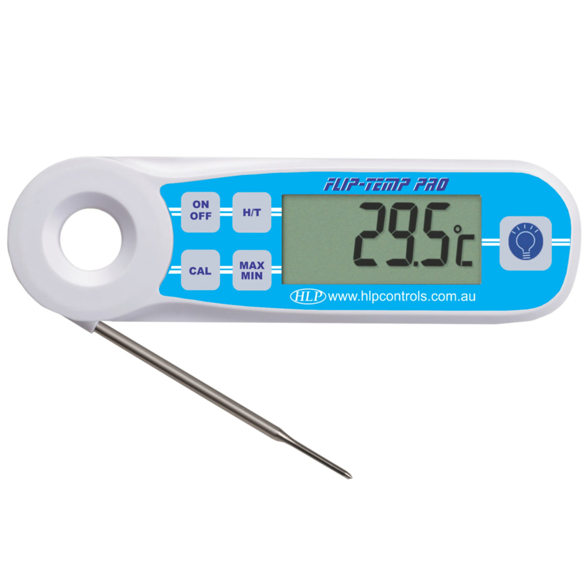 HLP Flip-Temp Pro Waterproof Fold Out Probe Thermometer