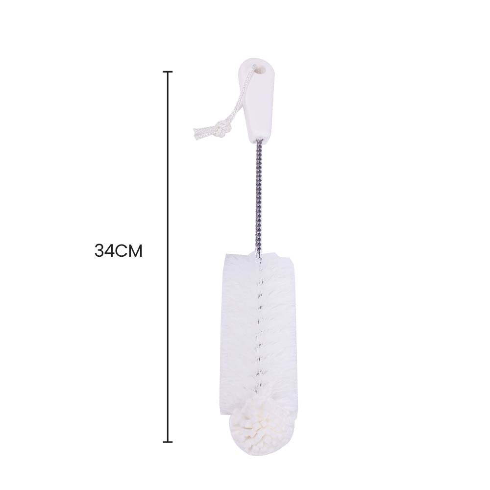 Foam Tipped Baby Bottle Washing Brush