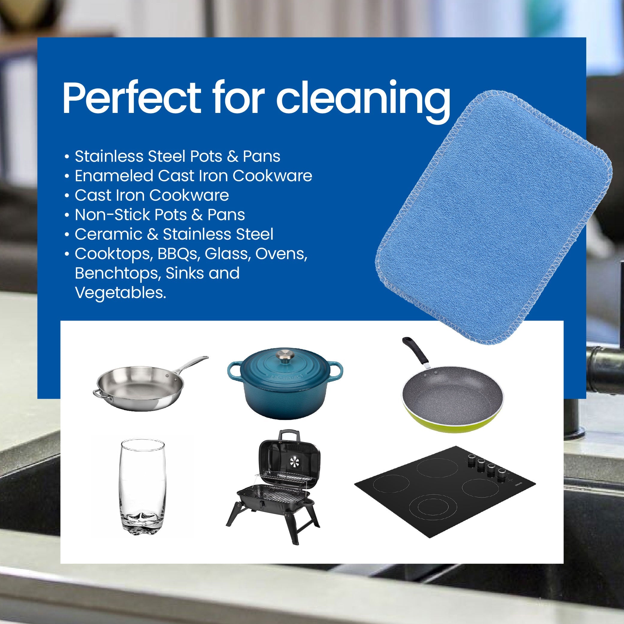 White Magic Scrubtastic Foam Pot Scrubber