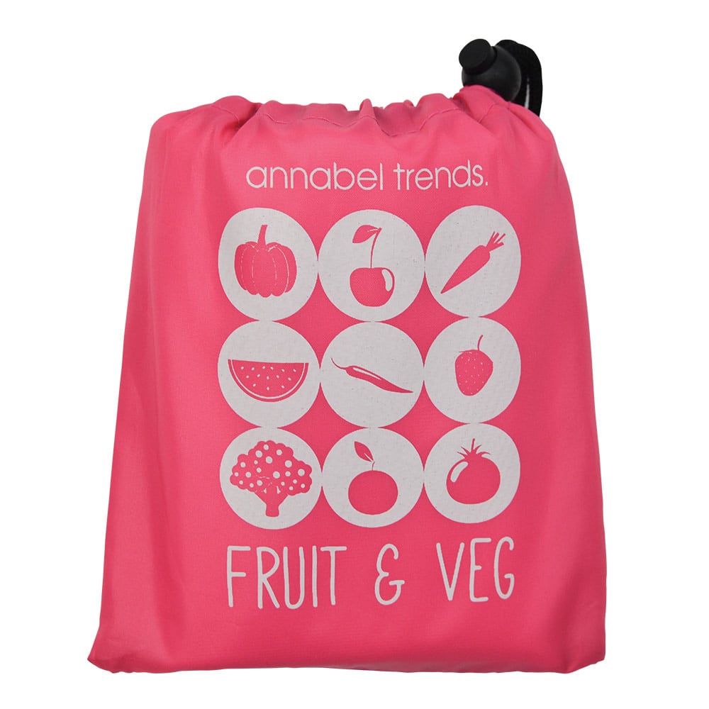 Annabel Trends Fruit & Veg Produce Bags Pink