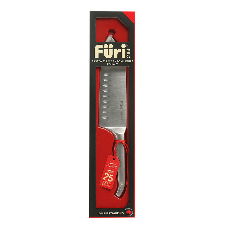 Furi Pro East West Santoku Knife 17cm