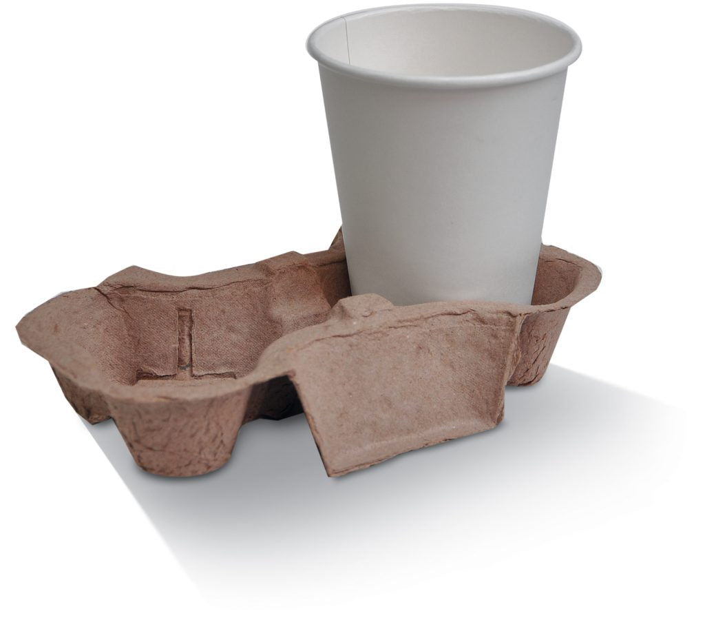 ecoware 2 Cup Egg Board Carry Tray (Carton of 400)