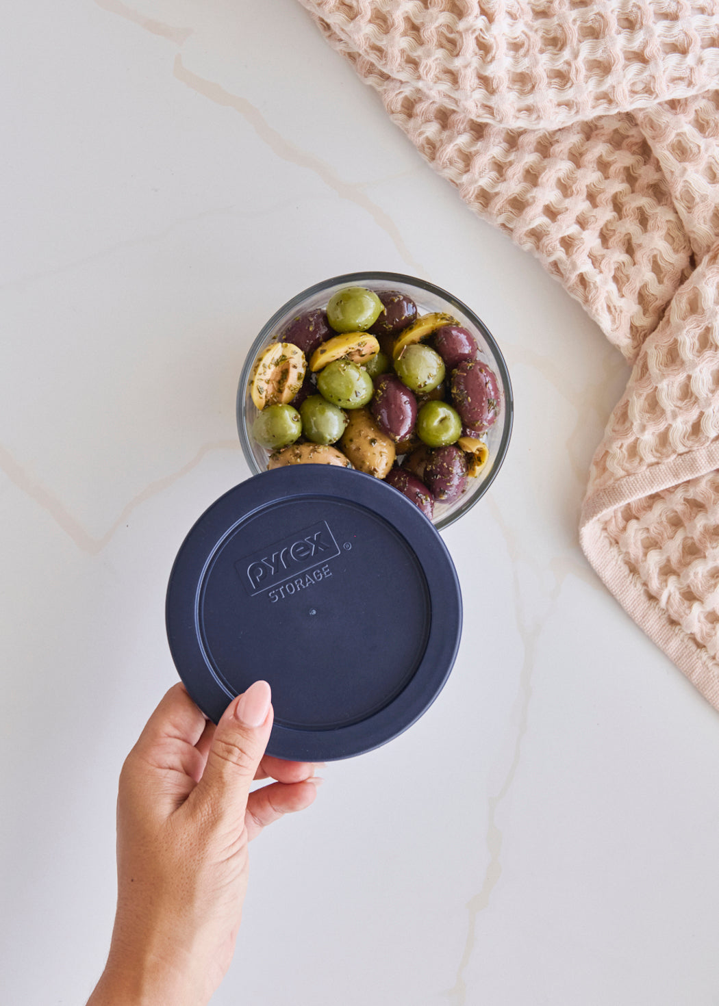 Pyrex Simply Store Glass Round Container (473mL)