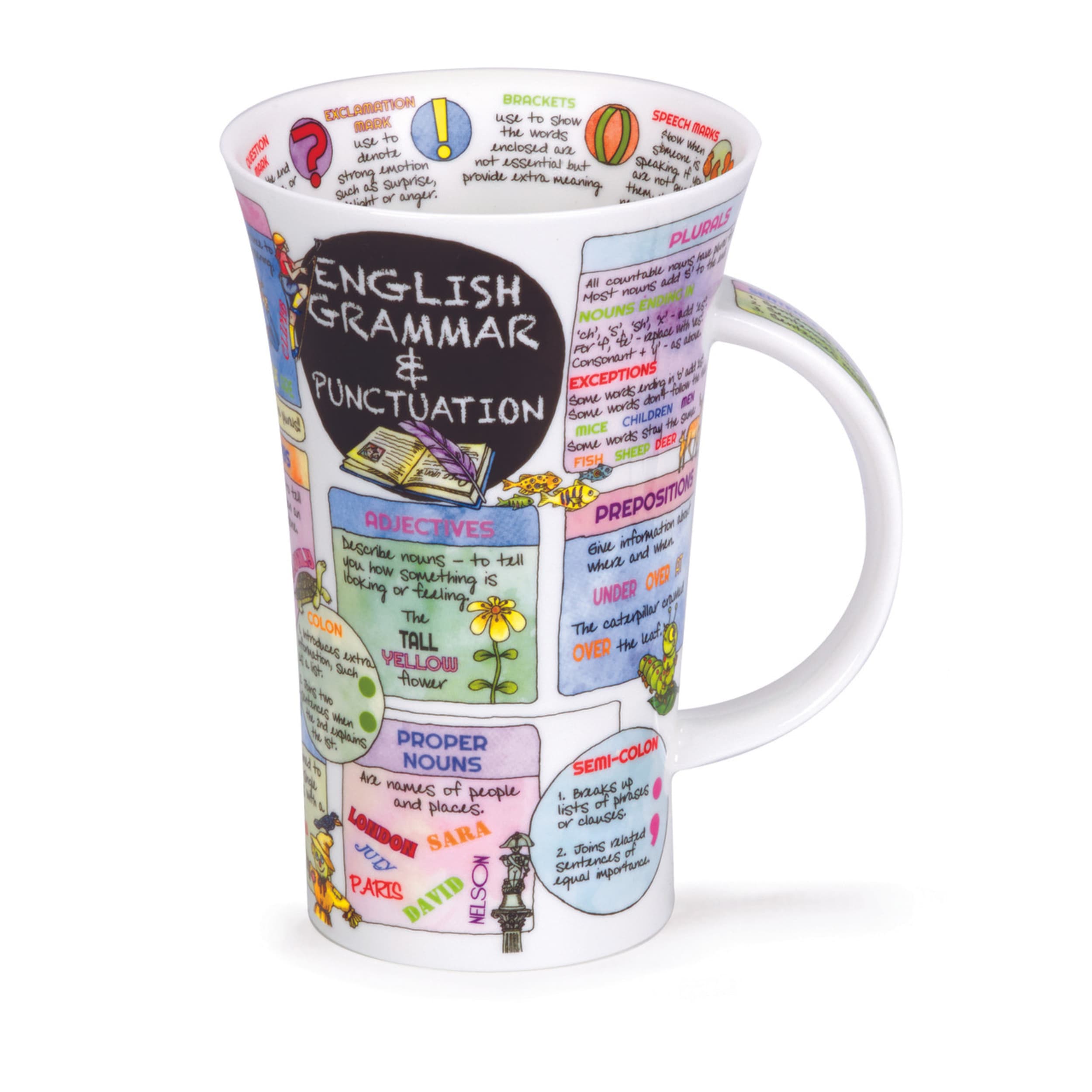Dunoon Glencoe English Grammar Mug 500ml