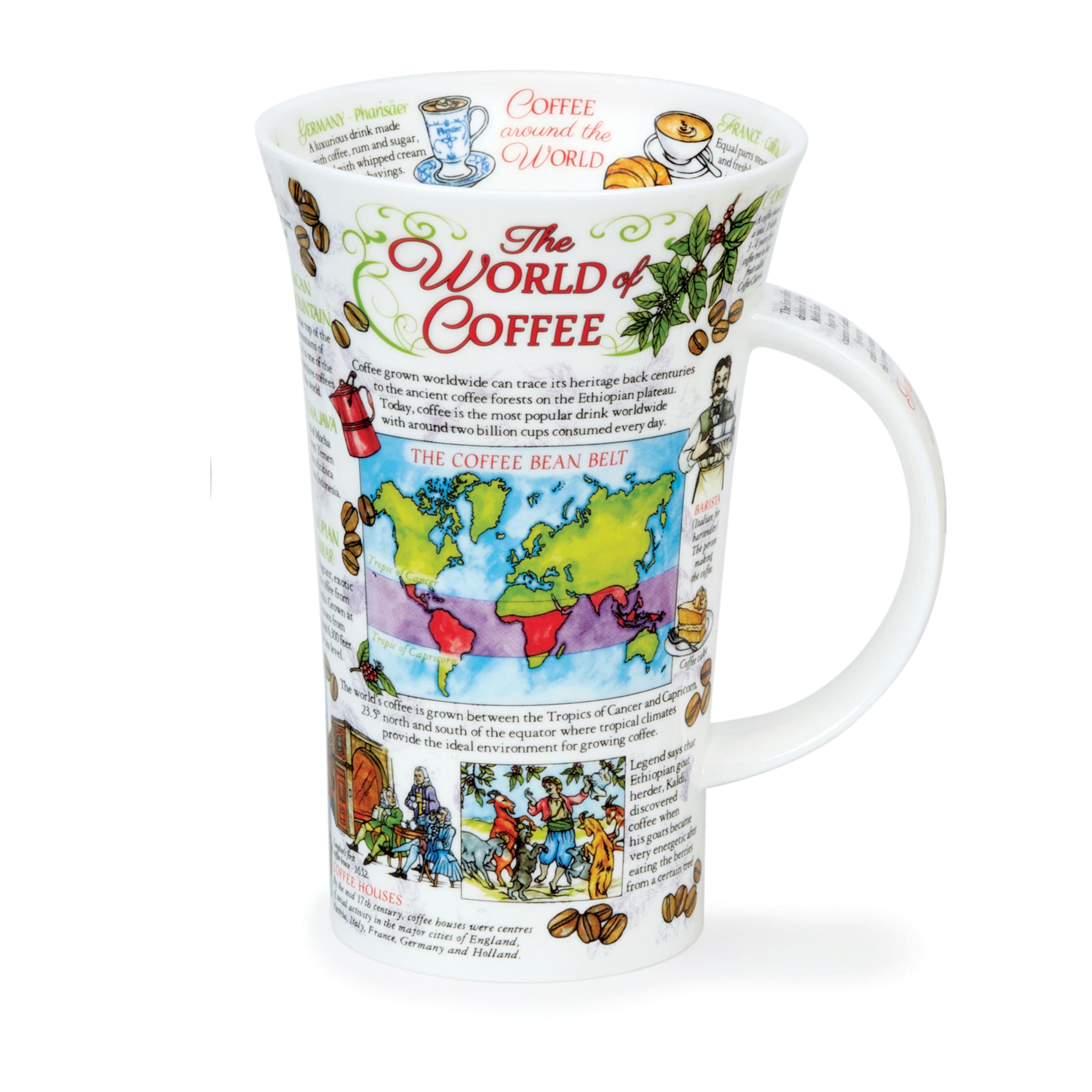 Dunoon Glencoe World of Coffee Mug 500ml