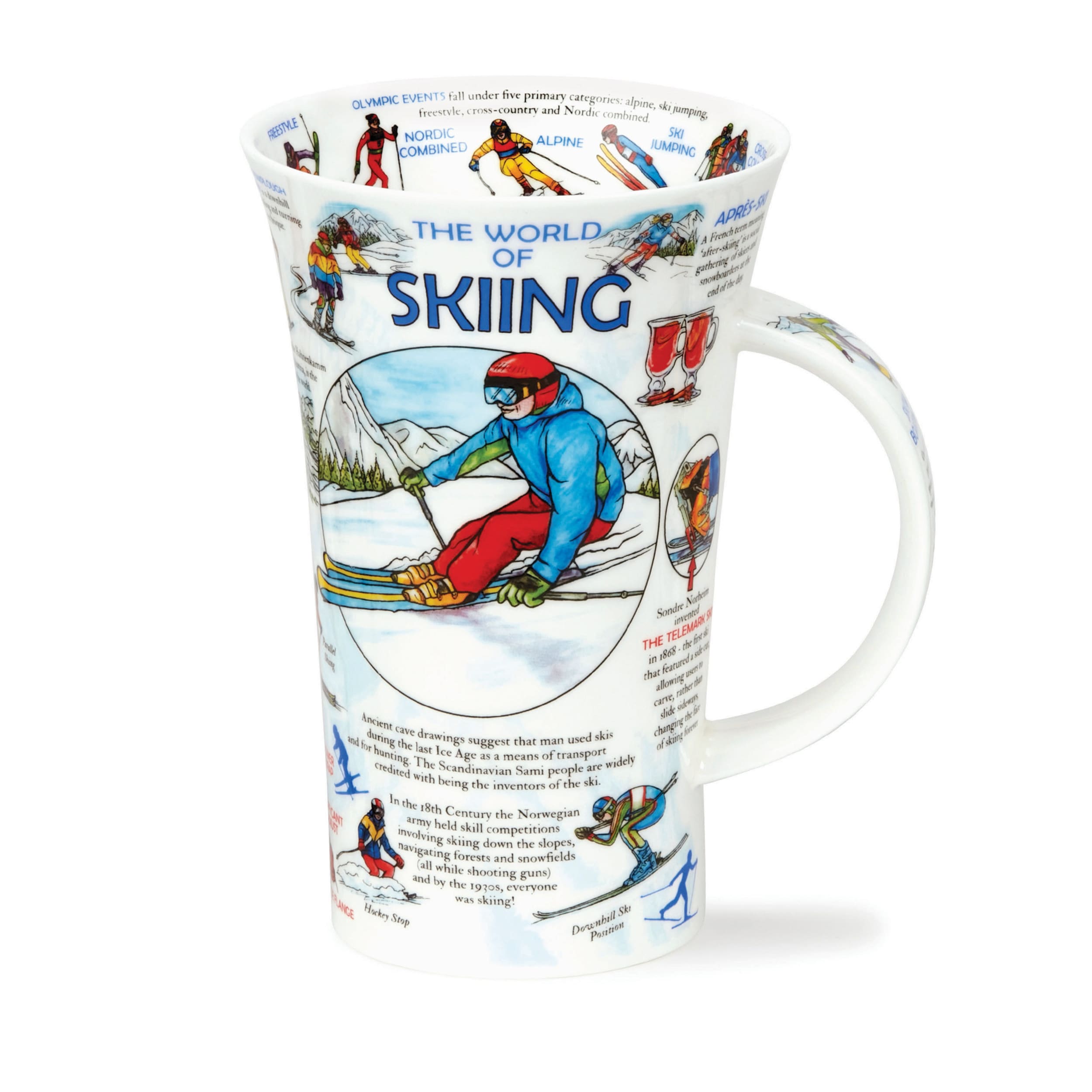 Dunoon Glencoe World of Skiing Mug 500ml