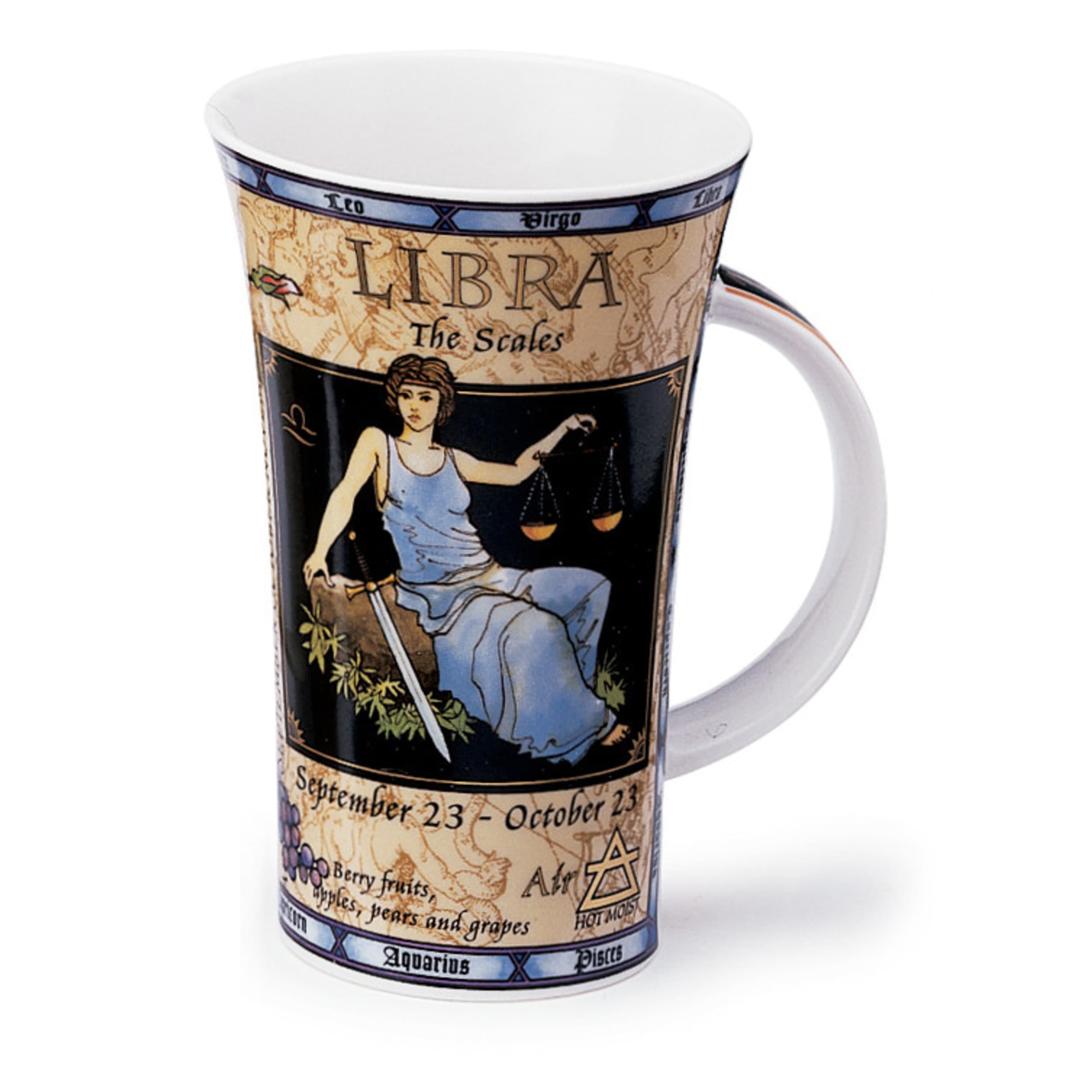 Dunoon Glencoe Zodiacs Libra Mug 500ml