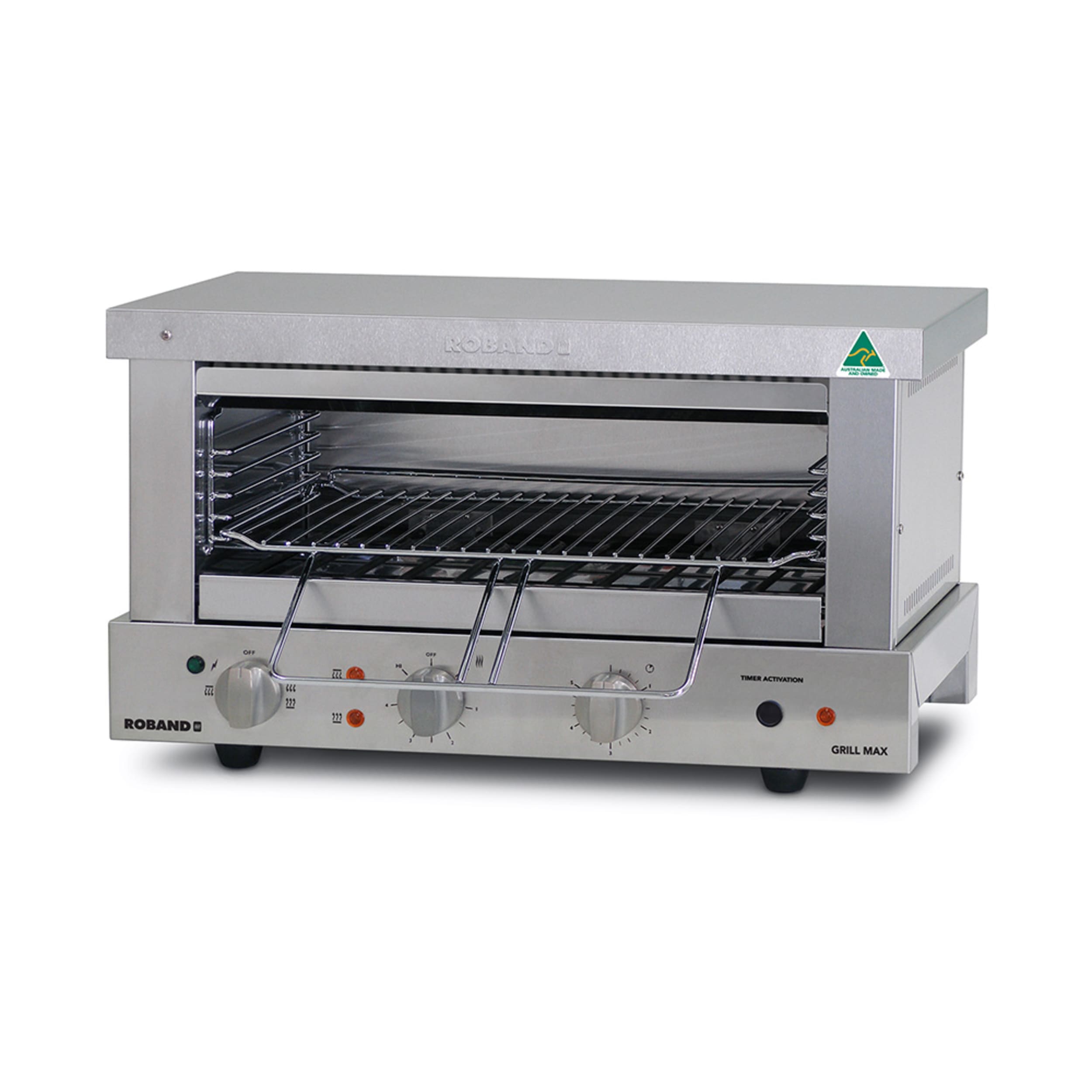 Roband Commercial Grill Max Wide-Mouth Toaster GMW815E