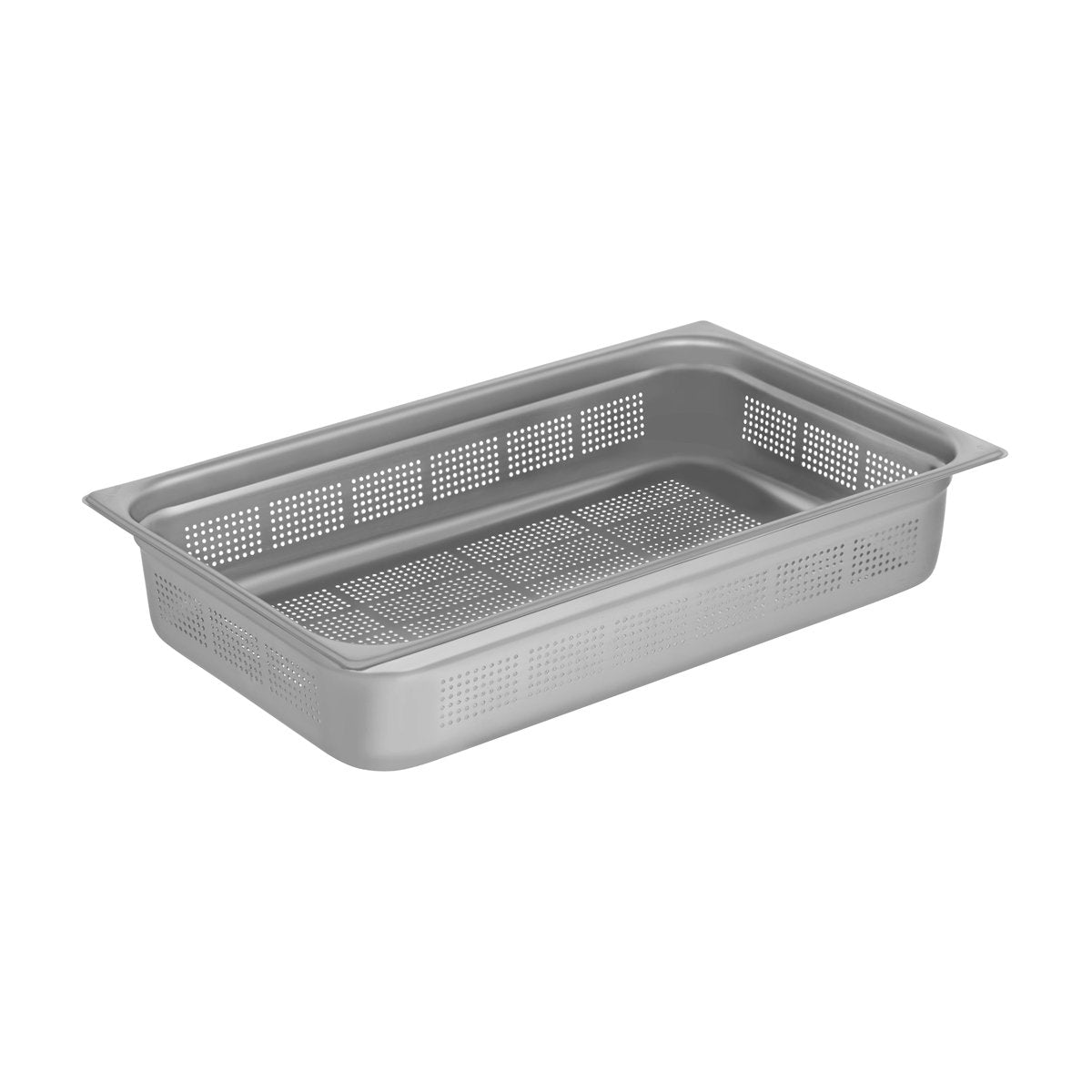 Chef Inox Gastronorm Pan Perforated 1/1 GN 530x325x100mm (13.7L)