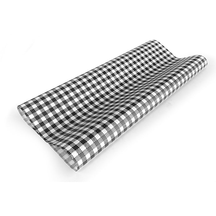 ecoware Greaseproof Paper Gingham Black Large (Pack of 200)