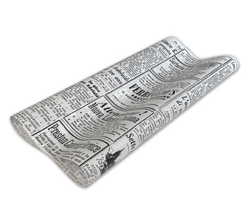 ecoware Greaseproof Paper Newsprint Large (Pack of 200)