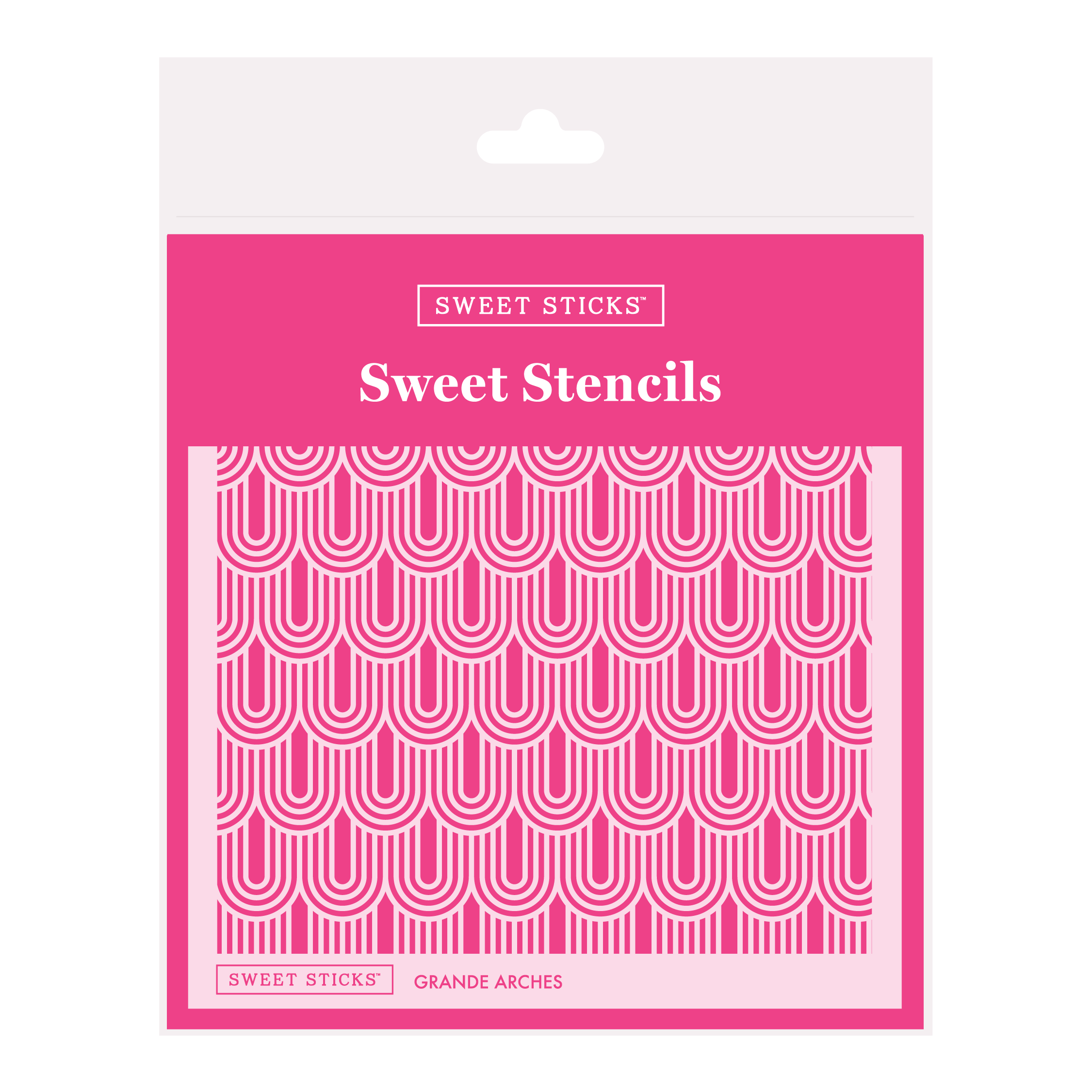 SWEET STICKS Sweet Stencils Assortment Range - Grande Arches