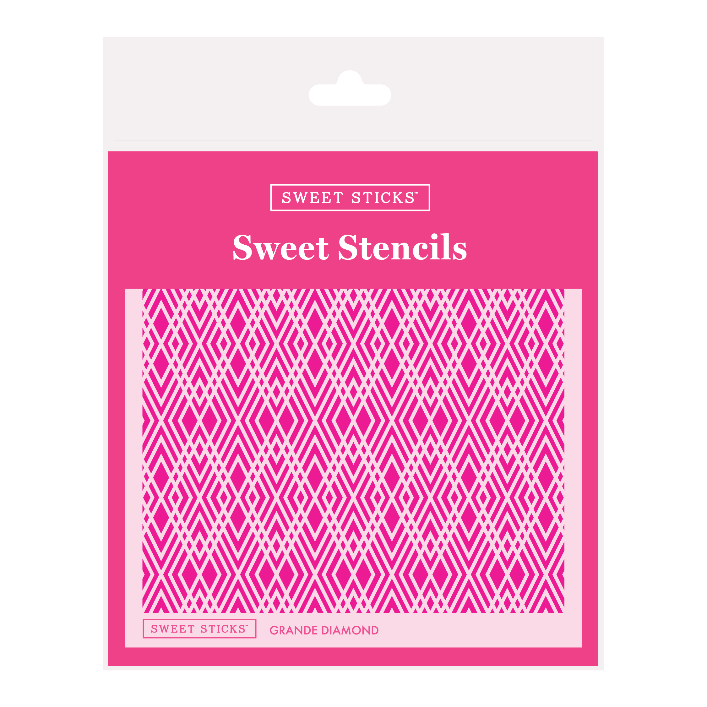 SWEET STICKS Sweet Stencils Assortment Range - Grande Diamond