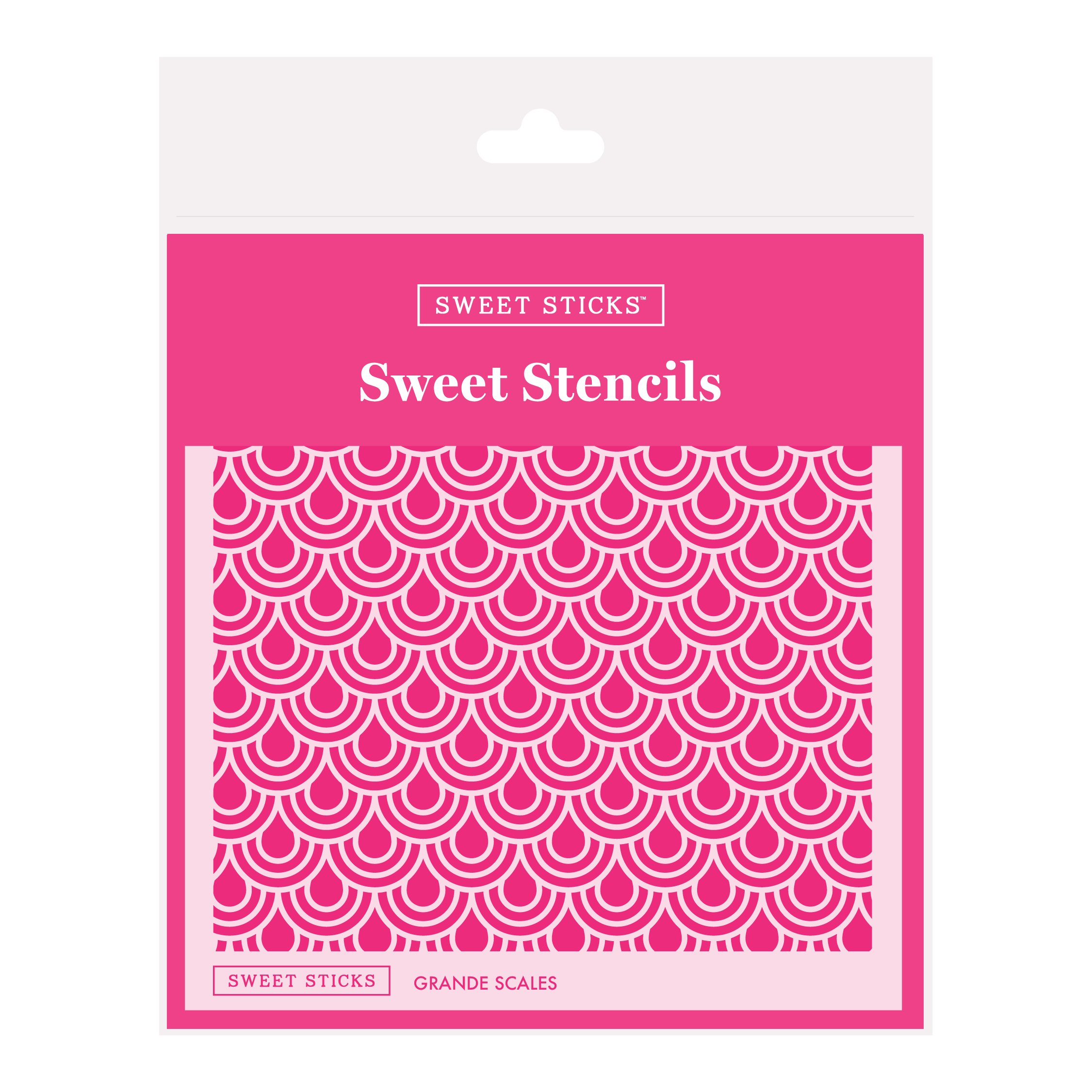 SWEET STICKS Sweet Stencils Assortment Range - Grande Scales