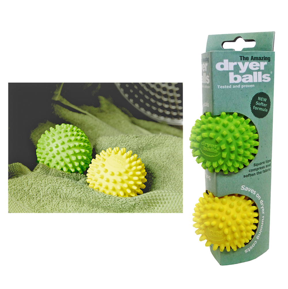 D.Line Dryer Balls Set of 2 – Green & Yellow