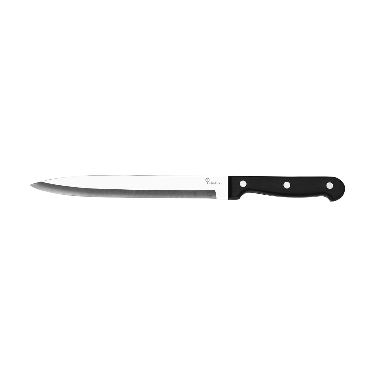 Chef Inox Get Set Carving Knife Black Handle 200mm